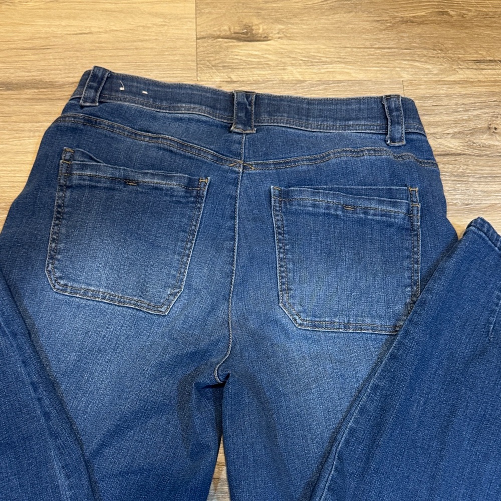 Dark Blue Relaxed Fit Jeans - Picture 5 of 5